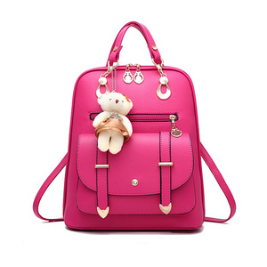 Zaino in Pelle PU all'Ingrosso, Grande Capacità, Borsa da Viaggio per Donne e Ragazze - Product Image 5