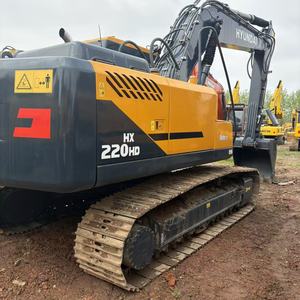 High Quality Used Hyundai 220HD Excavator <b>Second</b> <b>Hand</b> Hydraulic Excavator - Product Image 4