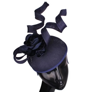 Women Hemp Feather Hairband Fascinator Vintage Ladies Flapper Feather <strong>Hair</strong> <strong>Band</strong> for Women Church <strong>Wedding</strong> Kentucky Hat Accessory - Product Image 6