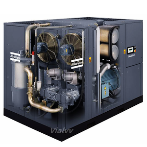 เครื่องอัดอากาศแบบสกรู Atlas Copco 90KW-315KW 110kw 132KW VSD FF  แบบไฟฟ้าสำหรับอุตสาหกรรมสิ่งทอและอุตสาหกรรมการแพทย์ - Product Image 2