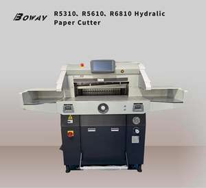 <span class=keywords><strong>Boway</strong></span> R5310 V9液压编程重型切纸机 - Product Image 5