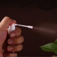 Pompe à spray nasal 18mm 20mm 22mm 24mm en ABS écologique, blanc, noir, couleur personnalisée pour bouteilles de vin