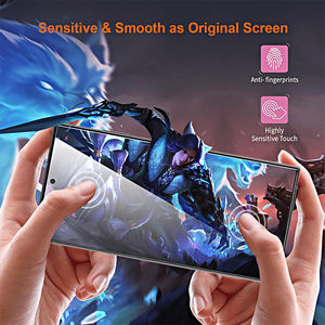 ฟิล์มกระจกนิรภัยป้องกันการสอดแนมแบบกำหนดเองสำหรับ Samsung S24 S25 Ultra ป้องกันหน้าจอแบบกันมอง พร้อมปลดล็อคด้วยลายนิ้วมือแบบอัลตราโซนิก - Product Image 5