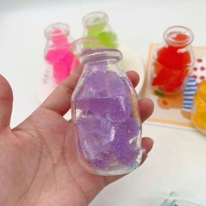 NOUVEAU Jouet anti-stress silencieux et souple en forme de bouteille transparente, unique, style Instagram, pour adolescents et adultes, thérapie de poche - Product Image 2