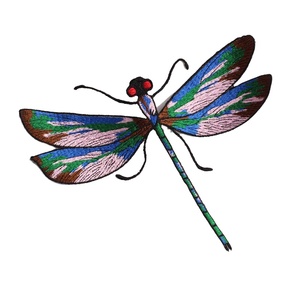 Revolver fatto a mano rosa libellula testa di lupo acero coniglietto angelo leone scimmia cartone animato animale ricamato Patch per <span class=keywords><strong>abbigliamento</strong></span> - Product Image 2