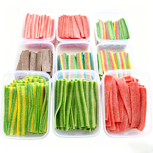 Cintas <span class=keywords><strong>de</strong></span> Gomitas Agridulces con Sabor a Frutas, Licorice, <span class=keywords><strong>Dulces</strong></span> Masticables, Marca Privada Personalizada OEM/ODM - Product Image 1