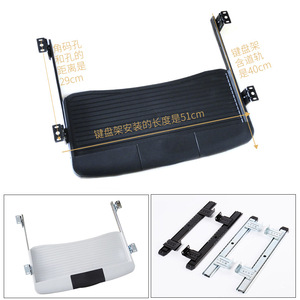 Support de clavier à résonance K2 en plastique, moderne et simple, pour bureau, avec tiroir de rangement, usage général - Product Image 5