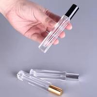 Flacon de parfum vide de voyage personnalisé pour femme, petit flacon en verre transparent de 10 ml