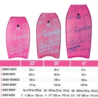 Bodyboard EPS adulte de haute qualité couleur personnalisée et logo IXPE body board pour planche de surf surf