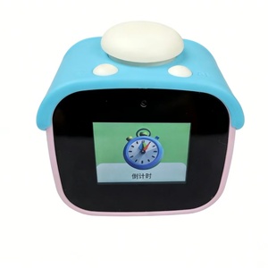 ODM AI rechargeable alarm clock AI voice dialog voice alarm setting for parents - Product Image 1