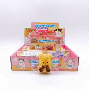 Wholesale Trending 2024 OEM Taba Squishy Toys <b>Cute</b> Mochi Butter <b>Bear</b> Soft Stuffed Animal Toys Stress Relief Fidget Toys for Kids - Product Image 5