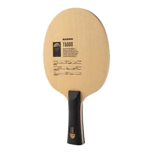<span class=keywords><strong>Raquette</strong></span> <span class=keywords><strong>de</strong></span> tennis <span class=keywords><strong>de</strong></span> table SANWEI T5000 CARBON (carbone 5 + 2) T-5000 pagaie <span class=keywords><strong>de</strong></span> batte <span class=keywords><strong>de</strong></span> <span class=keywords><strong>ping</strong></span>-<span class=keywords><strong>pong</strong></span> - Product Image 4