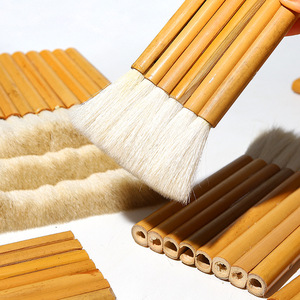<span class=keywords><strong>Pinceau</strong></span> en laine à manche en bambou personnalisé OEM ODM, vente en gros, pour peinture aquarelle, calligraphie et montage artistique - Product Image 4