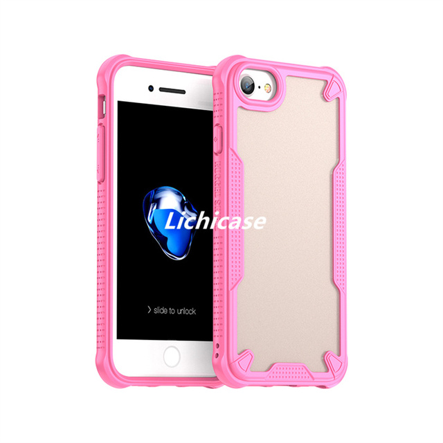 Lichicase Anti Gravity Camera Protection Matte Mobile Phone Housings for IPhone 6 6Plus 6S Plus Translucent Back Cover