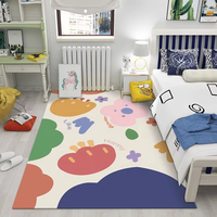 Washable Custom Kids Carpet Play Rug Non Slip Floor Kids Area Rugs for Kids Children Carpet