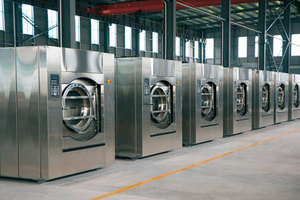 Okaiyou Mới Thương Mại Giặt Làm Sạch Máy Giặt Điện 50Kg 100Kg 120Kg Dệt Chất Liệu Cho Doanh Nghiệp Sử Dụng - Product Image 5