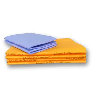 ผ้าเช็ดทำความสะอาดซุปเปอร์ซับน้ำ สีส้ม ชามิว ผ้าเช็ดรถ ชามิว ผ้าเช็ดแห้ง ชามิว - Product Image 3