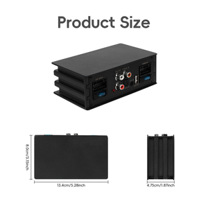 Amplificateur 2 canaux DSP pour voiture, amélioration de la qualité sonore, contrôle via application mobile, lecture de musique USB - Product Image 5