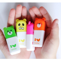 Mini stylo surligneur Kawaii Design pour étudiants, marqueur mignon de couleur claire, fournitures de papeterie pour enfants personnalisées