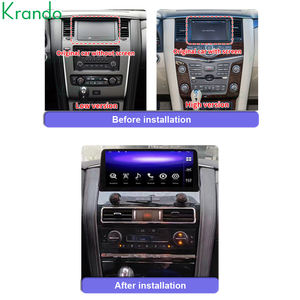 Autoradio 12,3 pouces pour Nissan Patrol Y62 Amanda Infiniti QX80 QX56 2010-2020 Navigation Android GPS Stéréo 4G CarPlay sans fil - Product Image 2