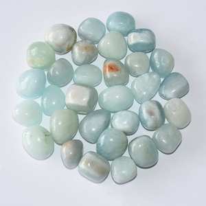 Piedras de <span class=keywords><strong>Cristal</strong></span> de <span class=keywords><strong>Aguamarina</strong></span> Natural al por Mayor, 20-30 mm, Pulimentadas, de Forma Irregular, Tema Budista, Portátiles para Decoración del Hogar - Product Image 4