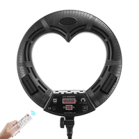 2024 gros coeur anneau lumière lampe portable pour Live Stream tiktok maquillage beauté Photo vidéo cercle lampe LV-960D