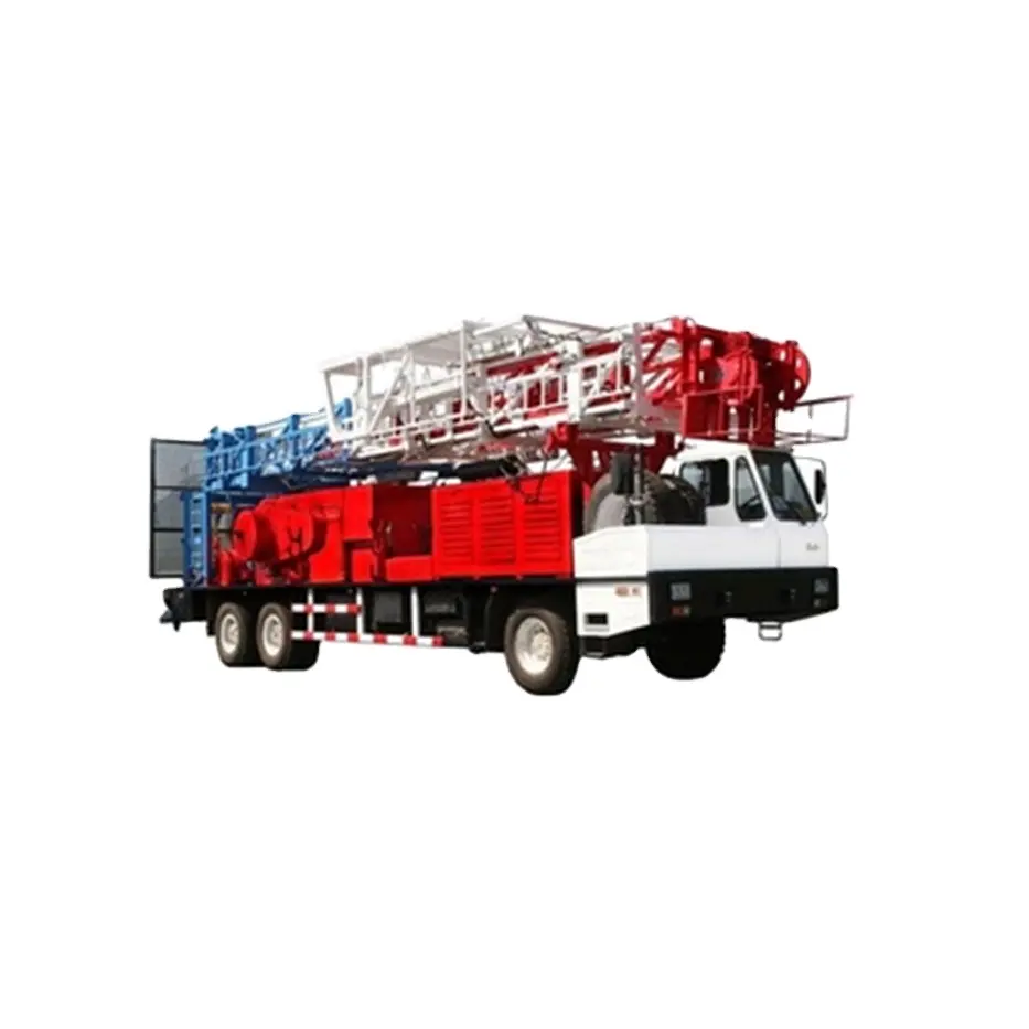 Piattaforma di produzione del workover di alta efficienza di perforazione dei pozzi di perforazione montata su camion della fabbrica della cina