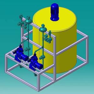 Dispositivo dosificador eficiente PAC/<span class=keywords><strong>PAM</strong></span> para tratamiento de aguas residuales - Product Image 4