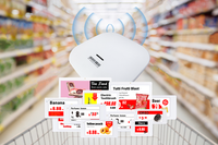 Étiquette de prix numérique DYESL E-Paper Étiquette électronique d'étagère pour supermarchés Deux couleurs 4.2 pouces ESL Étiquette électronique d'étagère