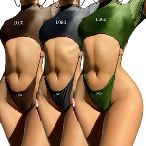 Traje de baño de Carnaval personalizado, Tanga, ropa de Lunes, traje de baño de una pieza, Monokini, traje de baño sólido para mujer, traje de baño, ropa de playa - Product Image 1