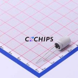 Condensateur solide SPT1EM331F12OR, composant traversant (THT), D8xL12mm 330uF 20% 25V 3.5mm - Product Image 2