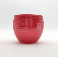 OEM ODM Vente en gros Emballage cosmétique de 500ml Pot de conditionneur de cheveux Récipient de crème vide Pot de soin des cheveux en plastique
