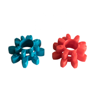 Éléments de couplage à mâchoires hexagonales flexibles en polyuréthane de type T, OEM, diamètre de trou de 50 mm, 5000 tr/min, 2000 Nm