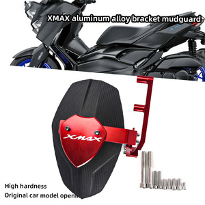 XYracing Pelindung Cipratan Roda Belakang dari Aluminium <span class=keywords><strong>Alloy</strong></span> dengan Braket Pemasangan Aksesori Retrofit Kustom untuk Sepeda Motor Yamaha XMAX-300 6 - Product Image 1
