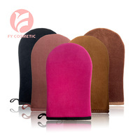 2024 Vegan Tan Mitt Gants Auto Deluxe Marque Privée Beauté Bronzage Huile Utilisation Outils Tanning Lotion Applicateur Gant Pour Adultes