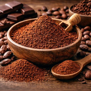 Poudre de cacao naturelle et alcalinisée de qualité supérieure, pureté élevée, de qualité alimentaire, en vrac, fournie directement par l'usine, poudre biologique - Product Image 1