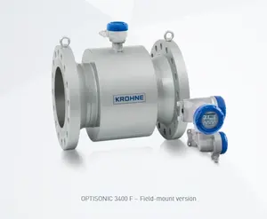 Krihnen-optisonic 3400 pengukur aliran ultrasonik untuk aplikasi proses cairan