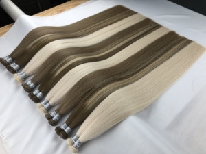Extensiones de Cabello Humano Virgen Natural de Alta Calidad, Grado Ruso 12A, Tejido a Máquina Brasileño, 100% Remy Puro - Product Image 2