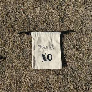 Low Moq Cotton <b>Drawstring</b> <b>Pouch</b> Bag High Quality Natural Color Gift Packaging Bag for Daily Usage - Product Image 5