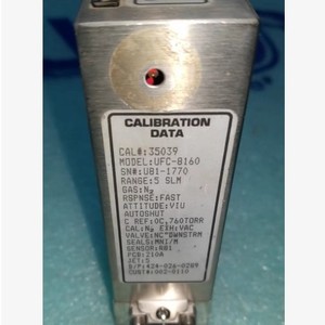 Controlador de Flujo de Masa UFC-8160 5 SLM para Gas N2 Ultra Limpio con Sello Metálico - Product Image 2
