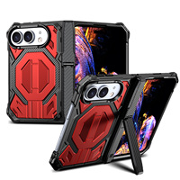 Coque HEYBINGO mate, respectueuse de la peau, IP 18 Duo Fold 3 en 1, résistante aux chocs, robuste, pour l'extérieur
