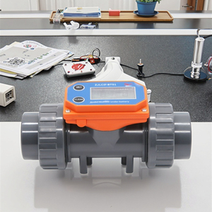 Dijiang DN25 PVC dòng Turbine mét 20-280 lpm tốc độ dòng chảy 32 Mét Đường kính bên trong với LCD hiển thị nước tích lũy dòng chảy truy cập - Product Image 4