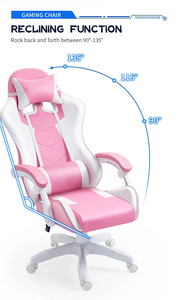 Office Computer Free <strong>Customize</strong> Embroidery Logo Led Rgb Fantech Respawn <strong>Gaming</strong> <strong>Chair</strong> With Back and Neck Support - Product Image 4