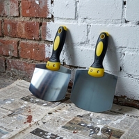 Outils à main pour cloisons sèches et béton, couteaux à plâtre, grattoir de nettoyage, spatule, truelle en acier inoxydable, plâtre