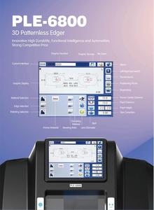 4D d'instrument ophtalmique PLE-6800 automatique Coupe-Bordure À Lentille optique automatique Machine - Product Image 3