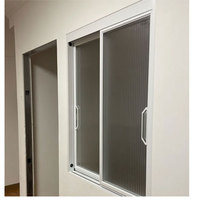 Ventana residencial impermeable Doble vidrio templado Rotura térmica Sistema deslizante de aluminio Ventanas
