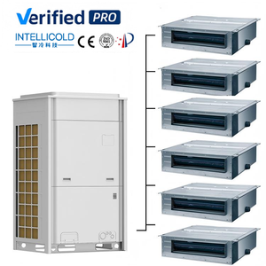 Système VRF multi-zones, climatiseur à <span class=keywords><strong>pompe</strong></span> à <span class=keywords><strong>chaleur</strong></span> à onduleur DC, R410a, équipement HVAC central, unité pour bâtiments commerciaux et résidentiels - Product Image 4