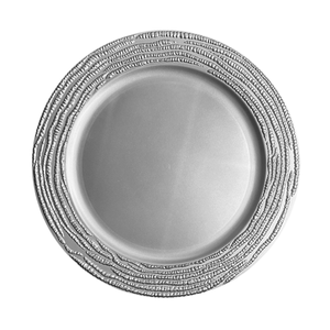 Assiettes <span class=keywords><strong>de</strong></span> Présentation <span class=keywords><strong>de</strong></span> Mariage en Gros Économiques, Assiettes <span class=keywords><strong>de</strong></span> Table <span class=keywords><strong>de</strong></span> Fête en Plastique, 13 Pouces, <span class=keywords><strong>Or</strong></span> Champagne, Bleu Royal, Corail - Product Image 4