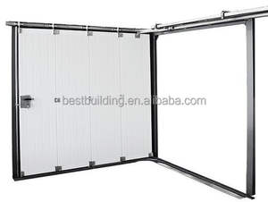 <span class=keywords><strong>Porte</strong></span> <span class=keywords><strong>de</strong></span> <span class=keywords><strong>garage</strong></span> <span class=keywords><strong>sectionnelle</strong></span> en verre moderne <span class=keywords><strong>avec</strong></span> isolation thermique et ouverture latérale électrique, surface finie - Product Image 6