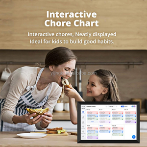 <span class=keywords><strong>Calendrier</strong></span> numérique intelligent à écran tactile WIFI 3-en-1 OEM <span class=keywords><strong>de</strong></span> 10.1 pouces avec album photo <span class=keywords><strong>de</strong></span> famille et lecture vidéo - Product Image 6